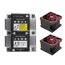 For HP DL380P DL380 G10 Gen10 CPU Heatsink Fans Kit 875070-001 839274-001 873592-001 Cooling Fan 875075-001 867118 870930-001