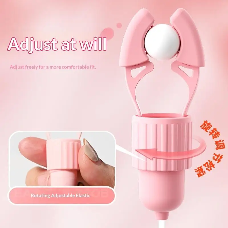 New 1/2Pcs Nipple Clamps Vibrator Women Tongue Licking Sucking Breast Massage Vibrating Toys Adults Female Masturbator Sex Toys - view 5