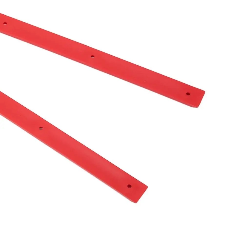 2 pçs durável abs costela ossos trilhos coloridos 36.5x1.7cm skate ferroviário guardas skate deck guardas skates decks