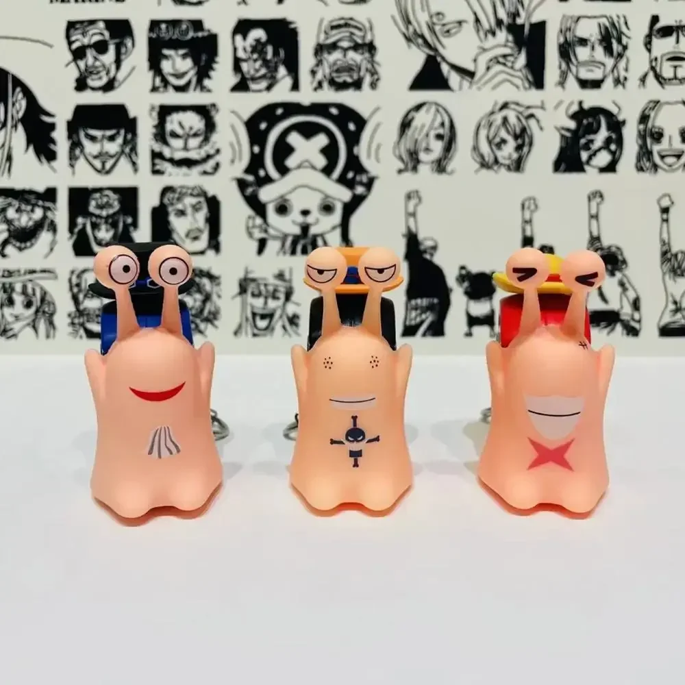 مضحك الهاتف على شكل لعبة المفاتيح مع الصوت الإبداعي قطعة واحدة الحلزون على شكل تسجيل اعتراف زر اللعب قلادة المفاتيح #5