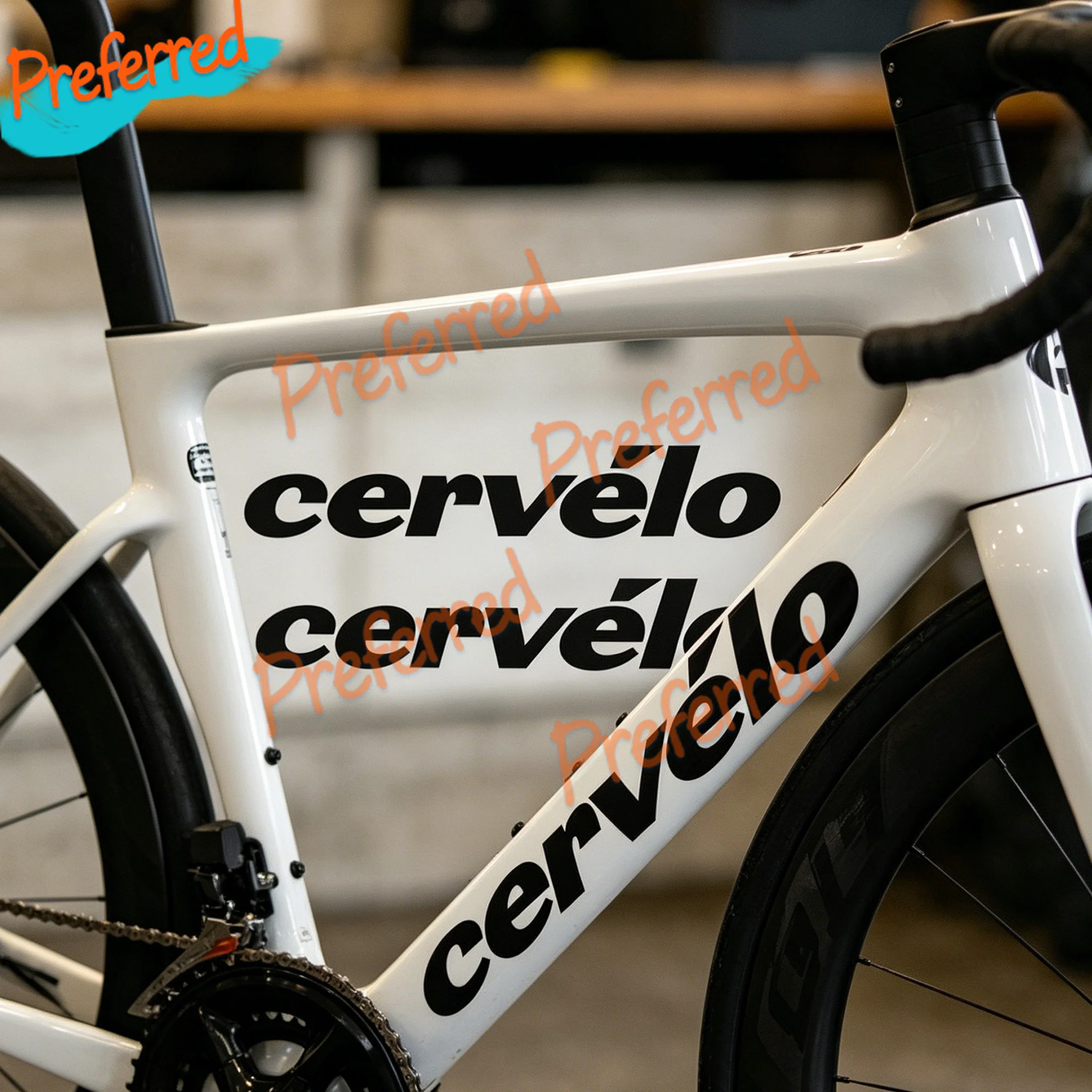2x Vinyl-Aufkleber JDM Cervelo Fahrrad-Etiketten Gestanzte Aufkleber Anpassbar in Jeder Aufklebergröße - Ohne Hintergrund