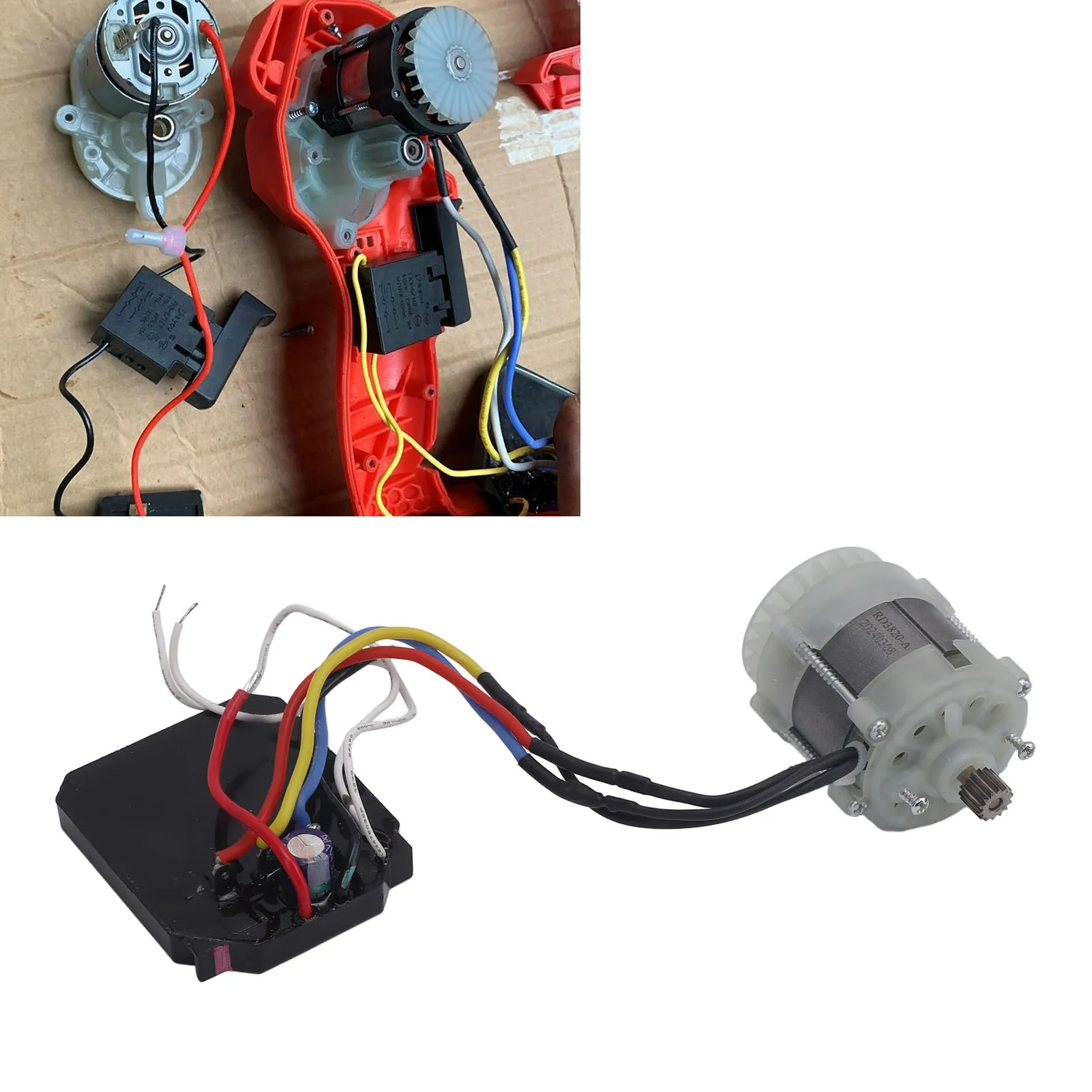 

Двигатель электрической пилы, мини-пила, 21 В, 14 зубьев, мощный бесщеточный двигатель электрической пилы для беспроводной электрической цепной пилы 4, 6, 8 дюймов