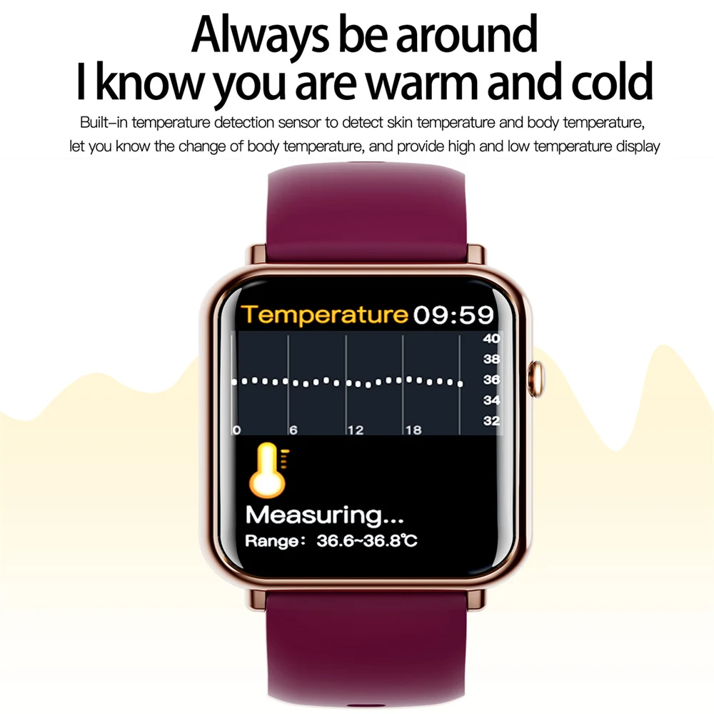 Gfordt Smart Watch Men Women 1.69