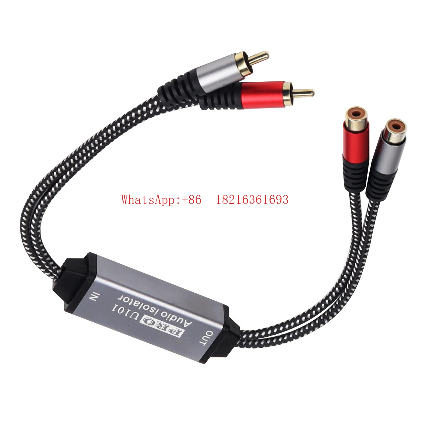 New Audio Isolator Dual Stereo Audio Signal Isolator Eliminates Current Sound