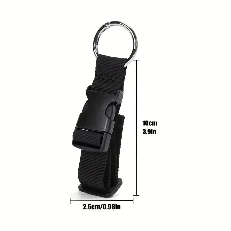 Travel Luggage Fixed Strap Backpack External Strap Portable Strap With Release Buckle Add-A-Bag Luggage Strap Belt Jacket Holder