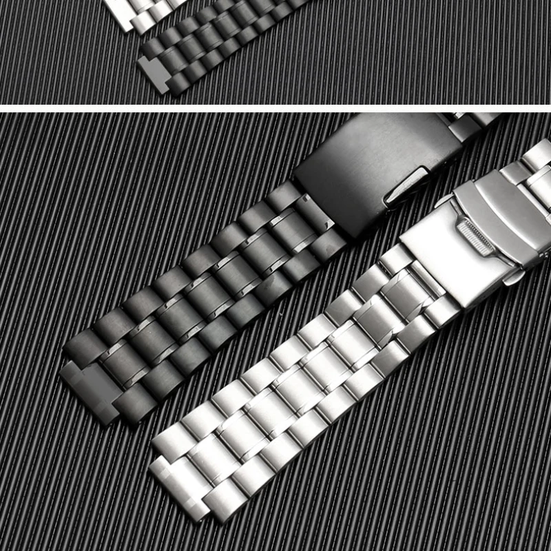 Solid stainless steel Watch band Strap for Timex tides T45601 T2N721 T2N720  T2N739 TW2T76500 men E-tide Compass metal Watchband