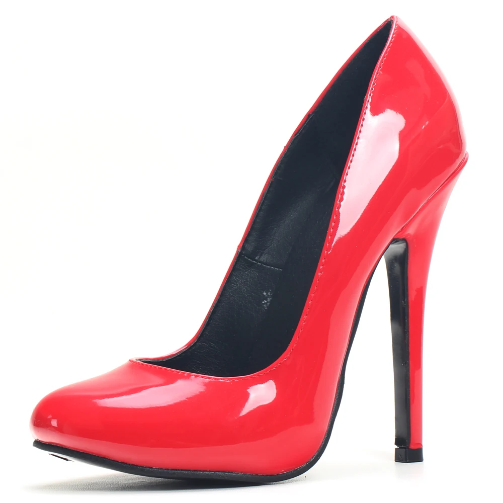 CA 14cm/5.5 Inch High Heels Women Pumps,Men Stage Show Jazz Pole Dance Shoes,Leather/Flannel Shollow Slip On,Custom Colors