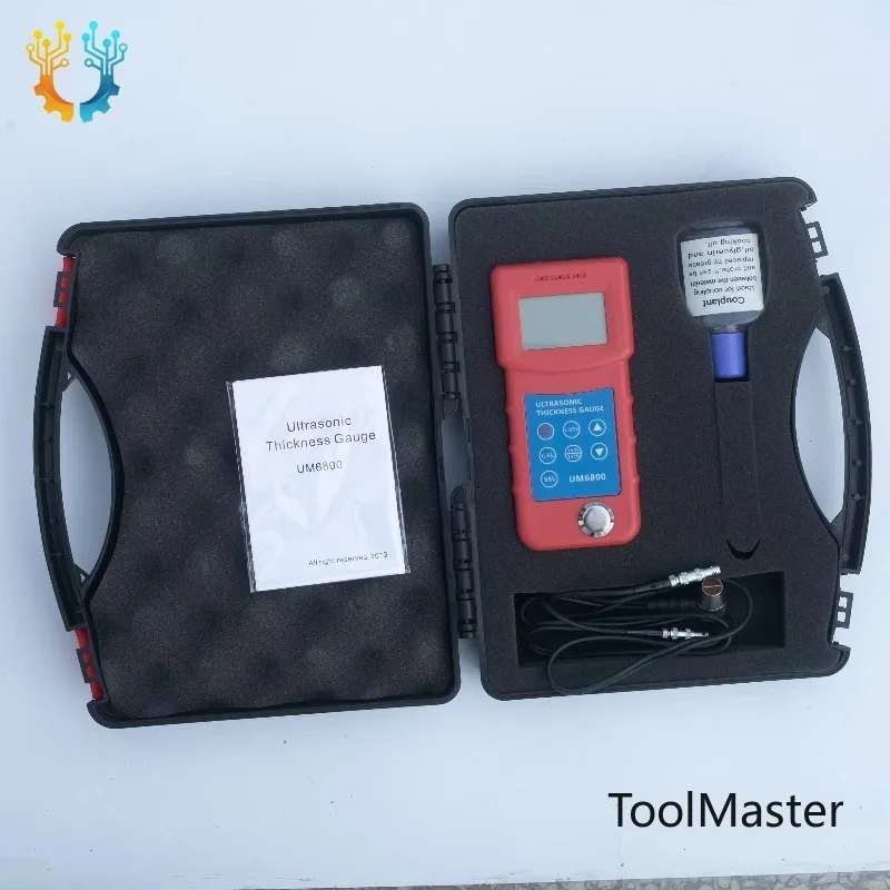 

【2026】 Ultrasonic Thickness Gauge UM6800 For Red Copper, Brass, Zinc, Quartz Glass, Polyethylene, PVC, Gray Cast Iron
