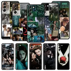 Twilight Saga Phone Case For Samsung Galaxy S24 S23 S22 S20 Ultra S21 FE 5G S10 S9 Plus S10E S8 Note 20 Soft Silicone Cover