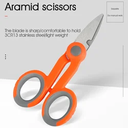 High Quality Fiber Optic Scissors aramid fiber For sharp scissors, scissors jumper wire pigtail FTTH Tools