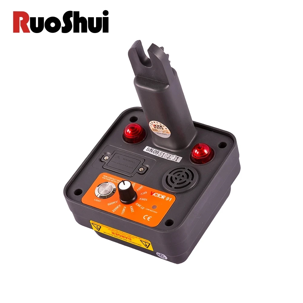 Victor 91 Eletroscópio de Alta Tensão sem Contato Ip65 Remoto Detector de Cabos Cabo Ferramenta de Teste de Eletricidade sem Contato