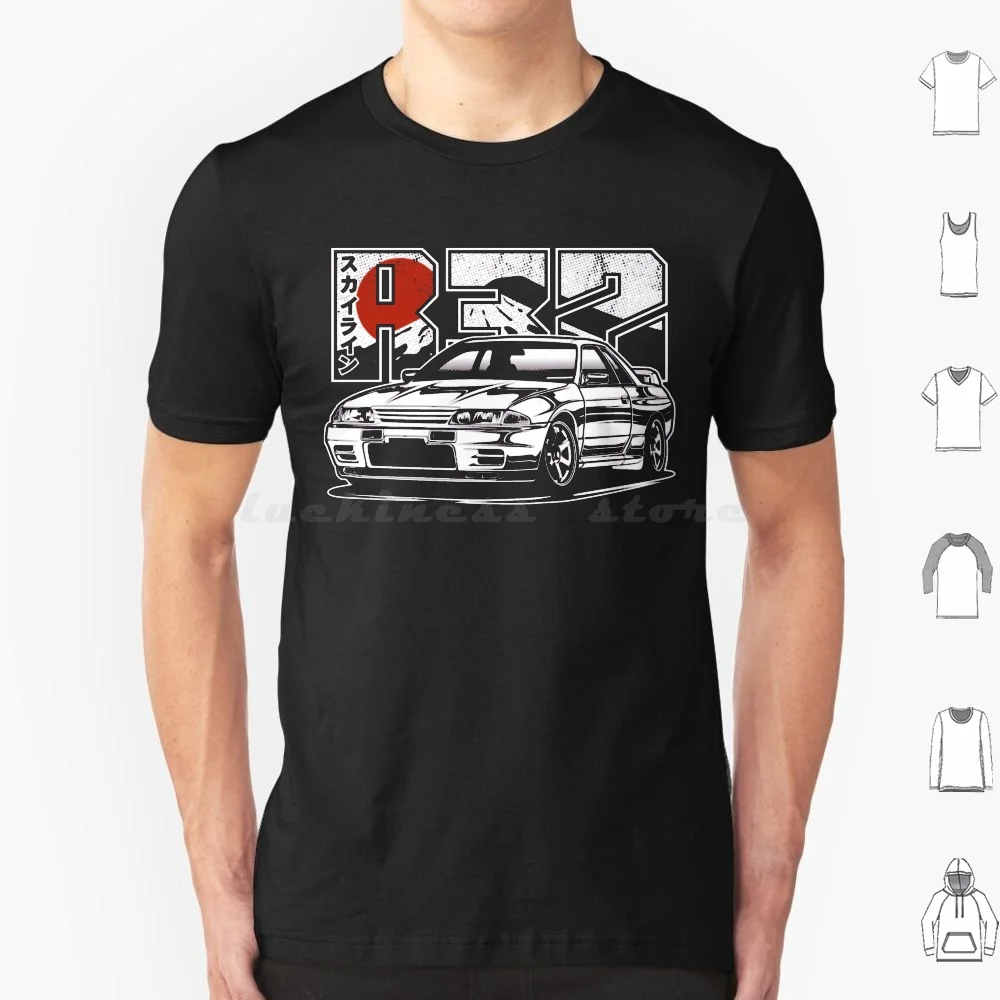 R32 Gtr Skyline Nissan Nissan Skyline T Shirt Men Women Kids 6xl Gojira R32 Drifting Nissan Skyline Gtr Racing Jdm Race Drift