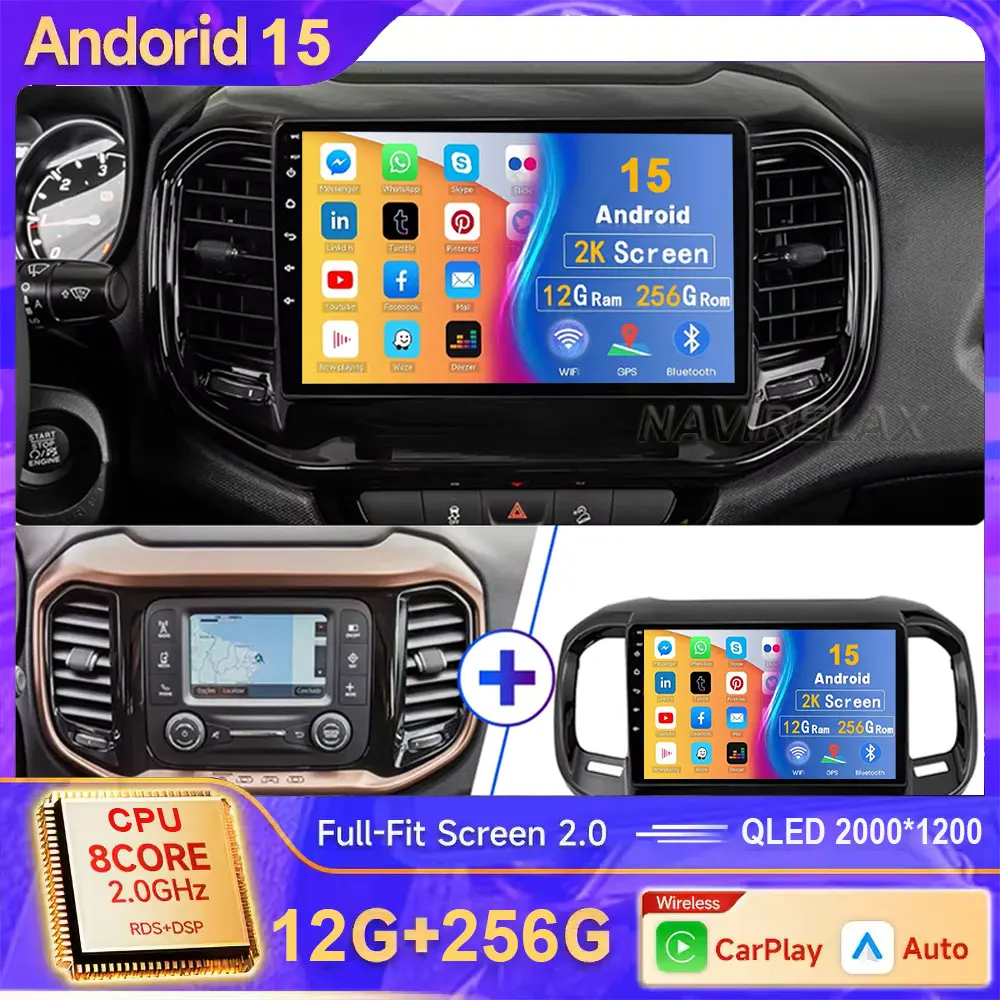 Android 15 Car Radi…