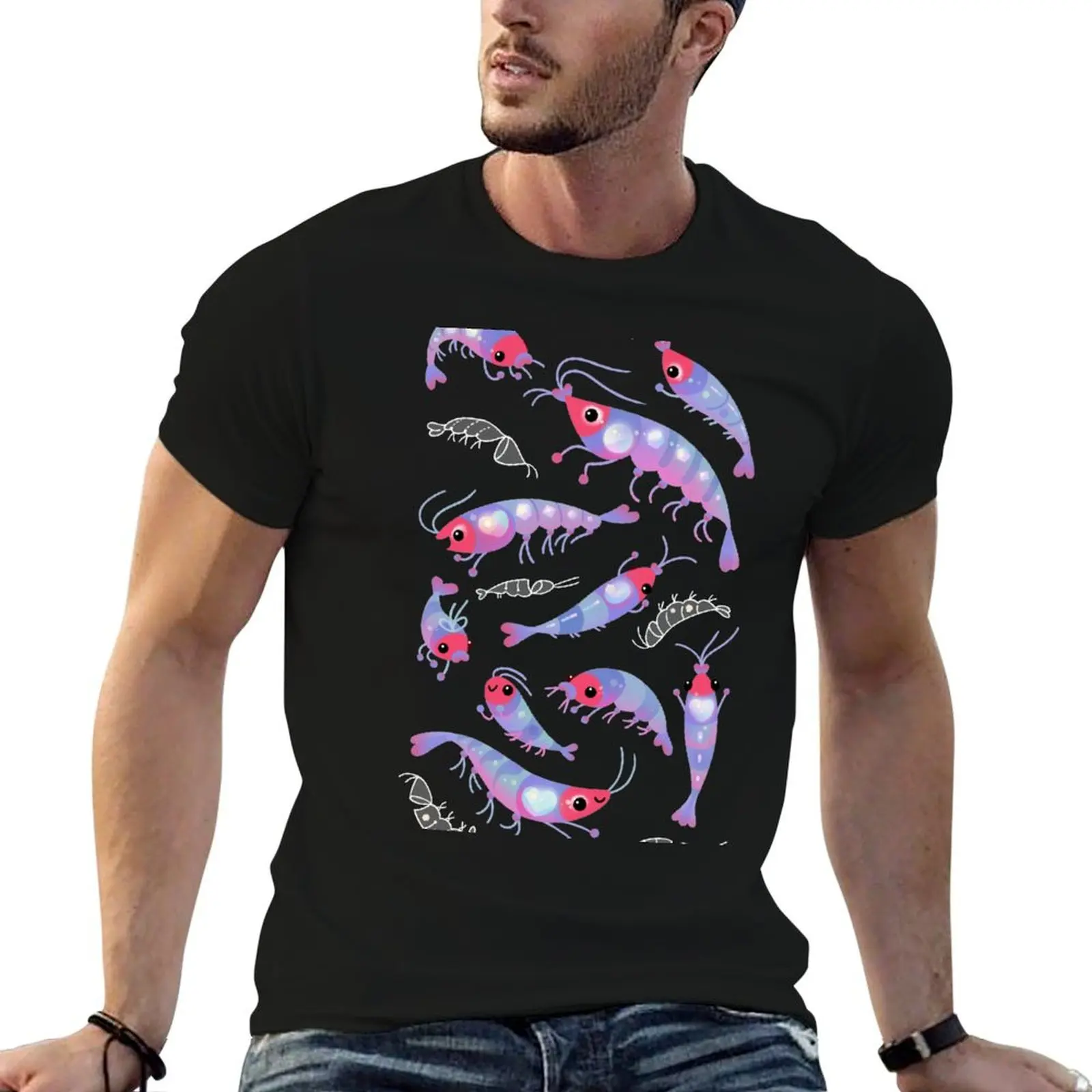 

Krill T-Shirt oversized cute clothes mens t shirts top quality