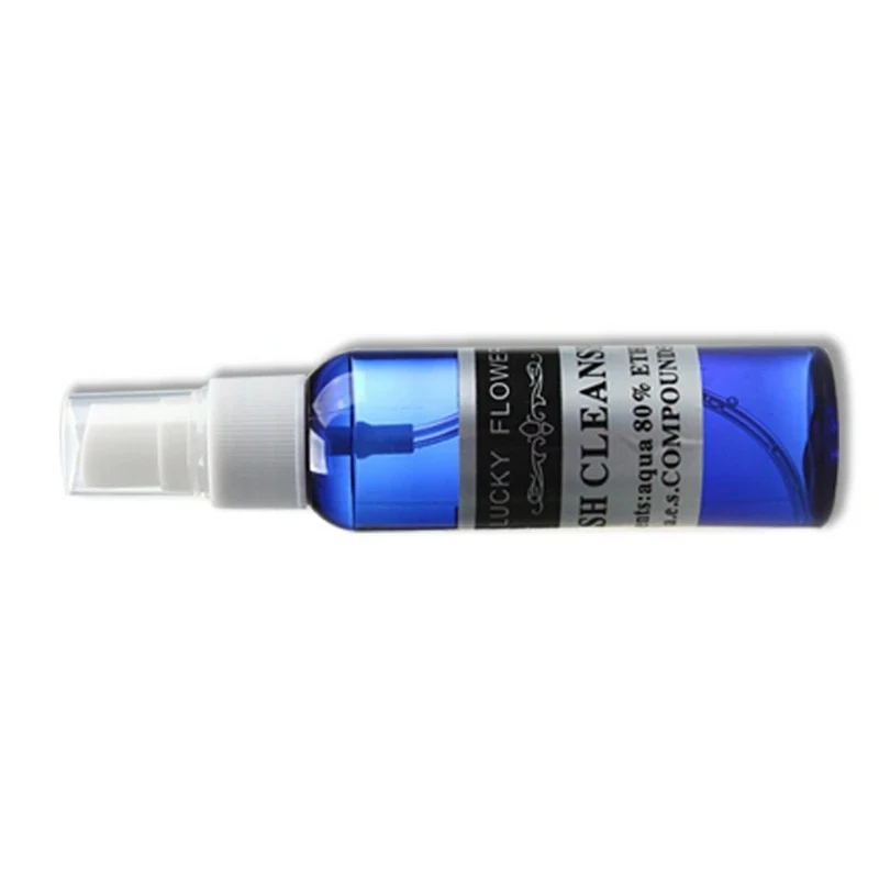 50ml Detergent Eyelash Cleanser for Eyelash Extensions to clean up False Eyelashes Before Planting Eyelash