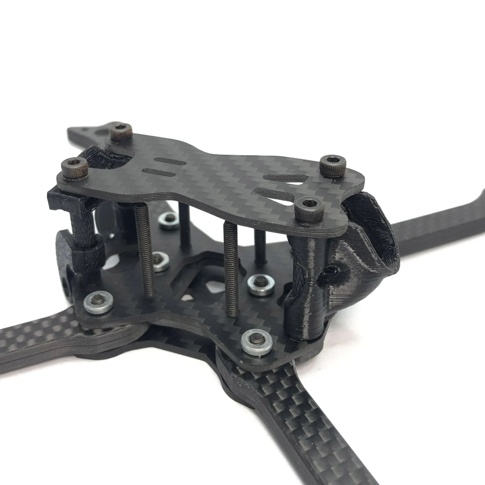 YSIDO Five33 533 200mm 5inch Carbon Fiber X-type Split Speed Frame Kit with 5mm Arms for Five33 FPV RC Quadcopter Drone