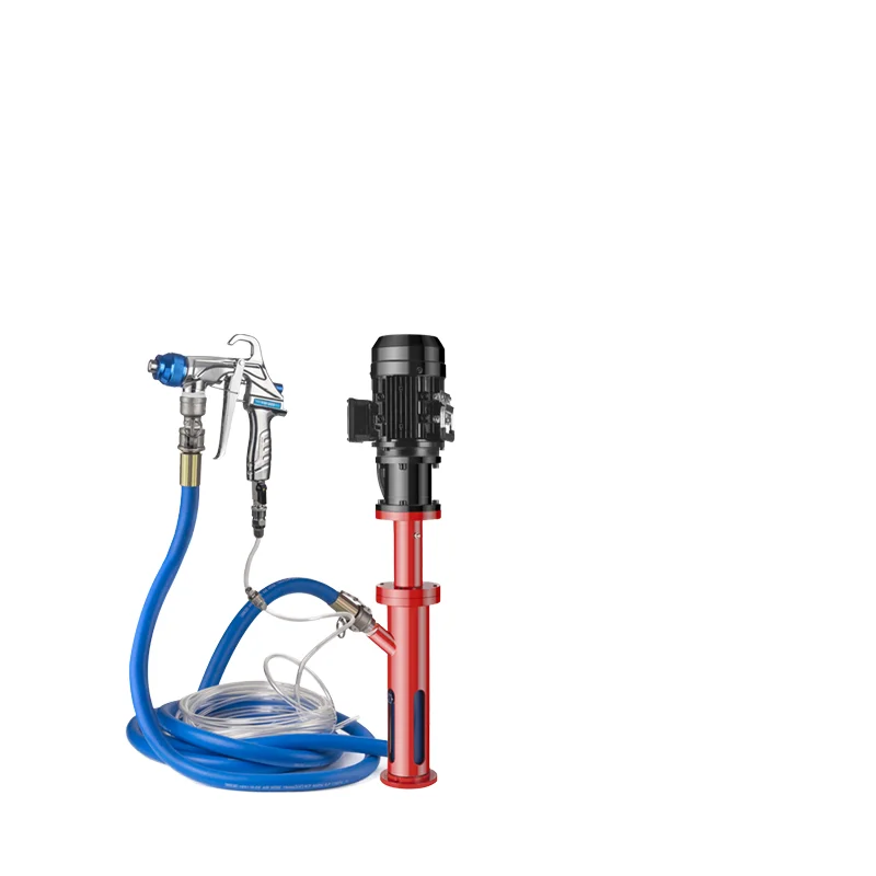 Elektrische DIY Echtstein Farbe Spritzmaschine Selbstansaugende Innen-/Außenwand Kitt Wasserdichte Beschichtung Feuerfeste Luftpumpe