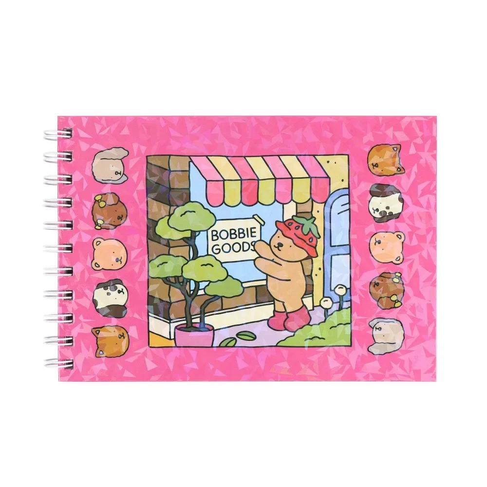 Nouveau dessin animé mignon Bobbie marchandises livre de coloriage bobine mignonne école étudiant dessin animé livre de coloriage livre de dessin