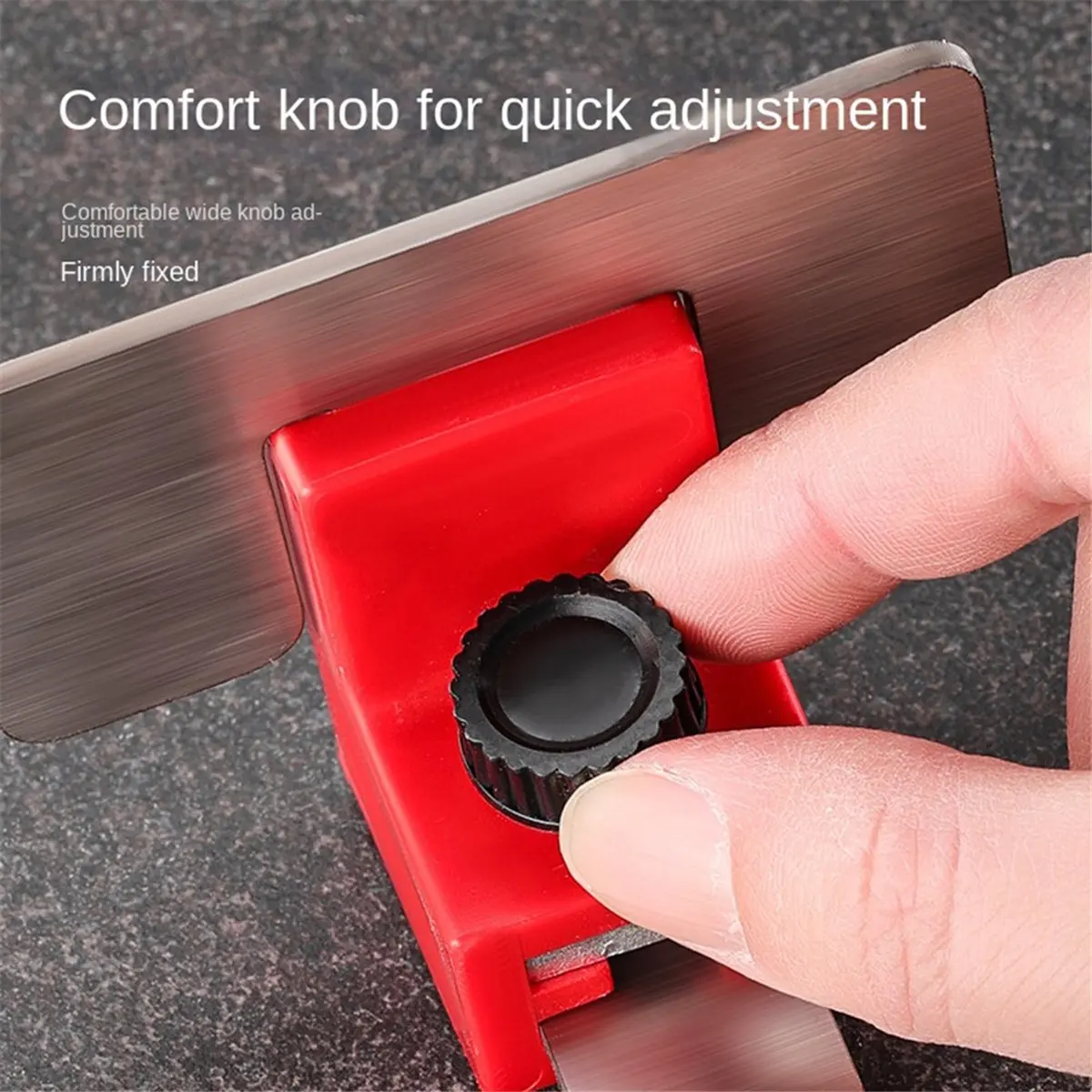 AT16 2pc Cabinet Door Installation Positioner Stainless Steel Floor Cabinet Leveler Adjustable Cabinet Hardware Jig Hand Tool