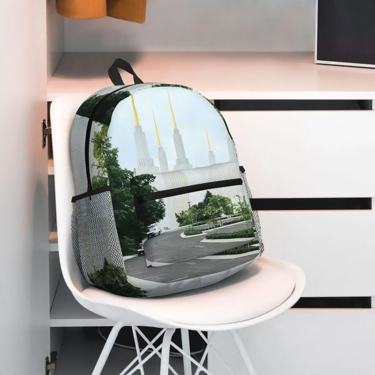 

Рюкзак Mormon Temple, рюкзак большой емкости для мальчиков и девочек, школьная сумка, сумки на плечо для мужчин и женщин