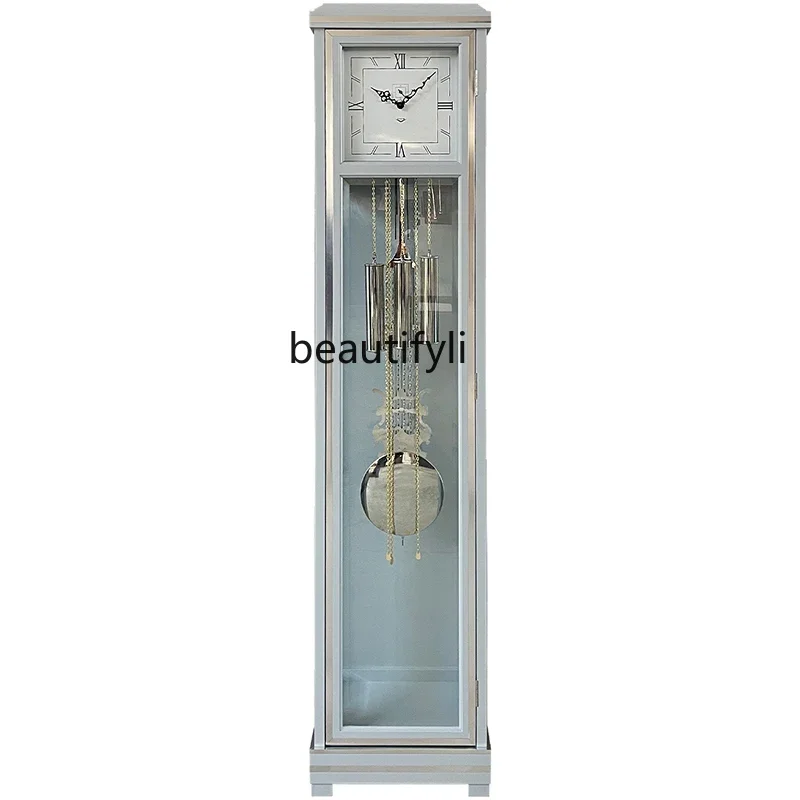 

lbLiving room floor clock Modern household simple table clock Italian pendulum clock