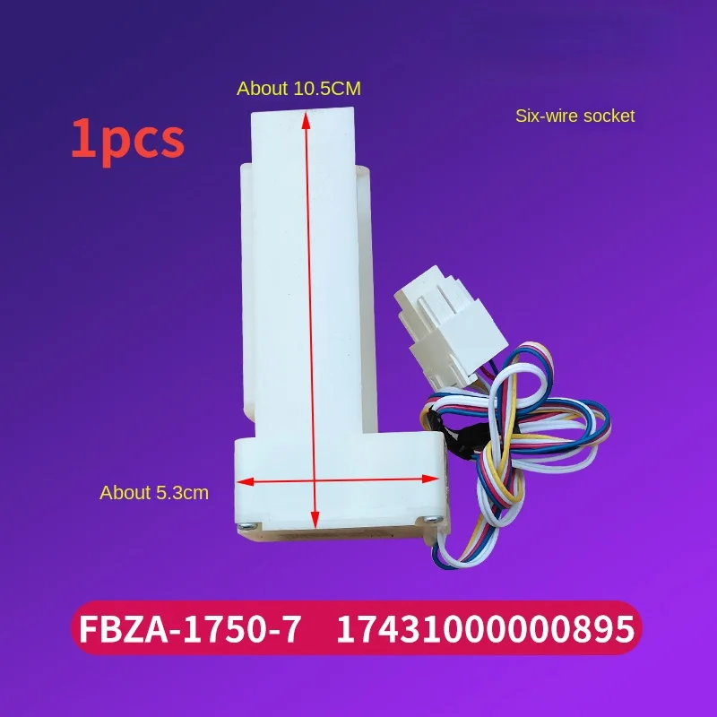 FMTNew For Midea Refrigerator FBZA-1750-7 DC12V 60mA Duct Motorized Damper 17431000000895