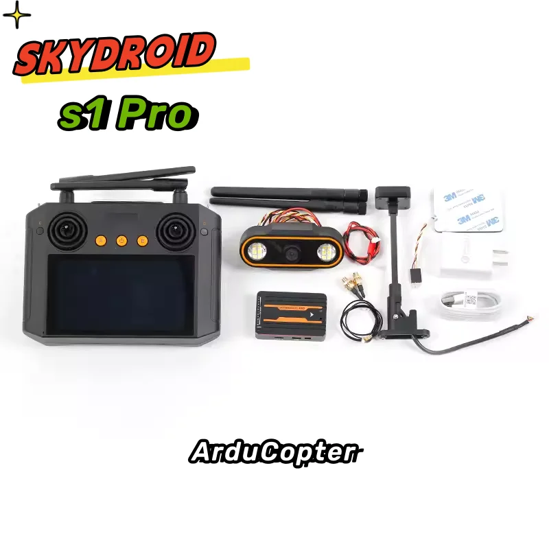 

Skydroid S1 Pro Multi rotor Unmanned Aerial Vehicle Control System , optional with LED mesh camera or C10 pan tilt camera