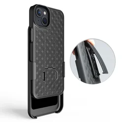 Man Waist Belt Clip Slide Sport Phone Case for IPhone 17 Air 15 Plus 12 Mini 11 13 14 16 Pro Max Case Holder Back Shell