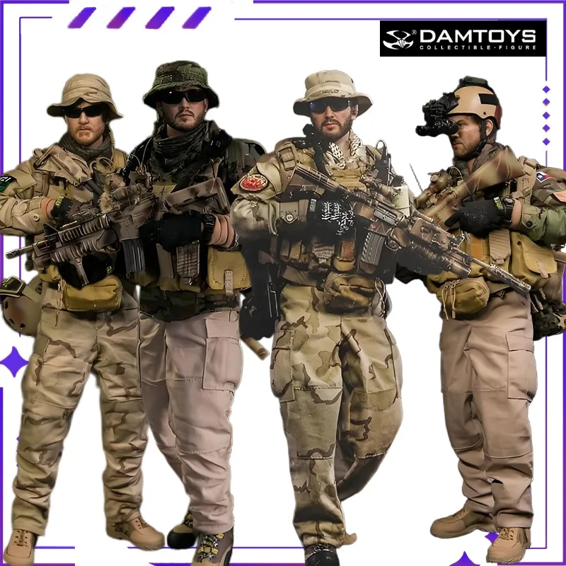 

DAMTOYS78069 Red Wing Operation Seal Special Forces First Transport Vehicle Squadron Leader Finished Mobile Soldier Model Gift