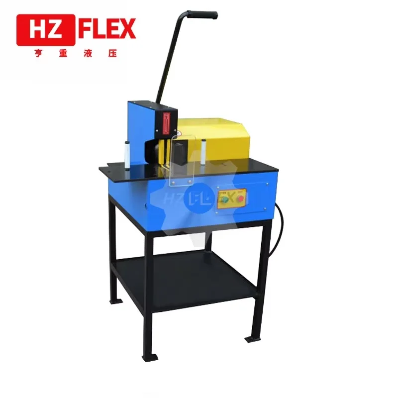

No smoking !! Hydraulic Hose Cutting Machine for Cutting Hose