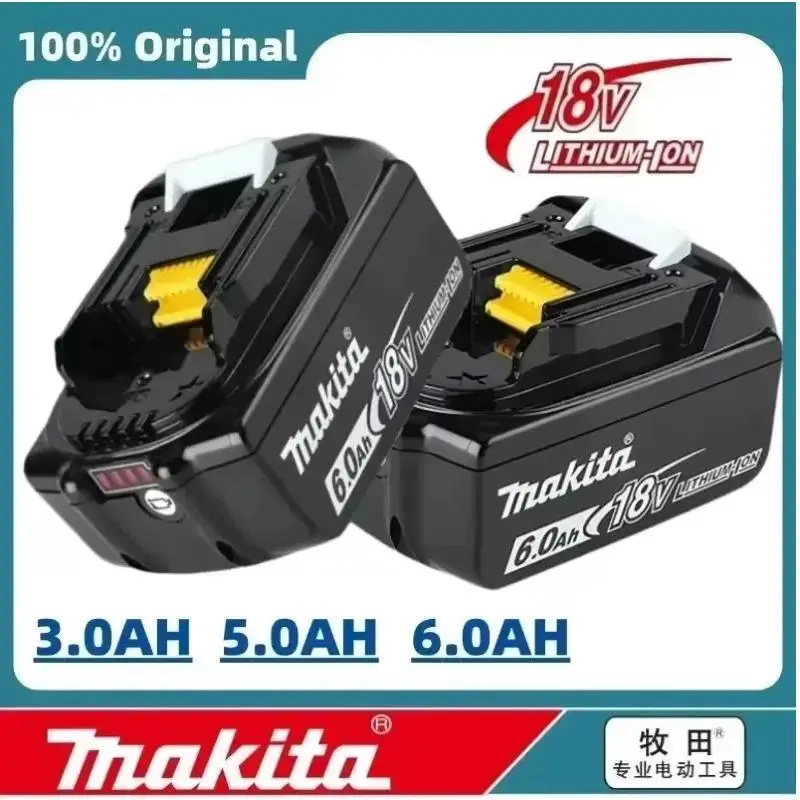 

Japan Makita18V 3Ah/5Ah/6Ah lithium-ion battery BL1860 BL1850B BL1840 is suitable for more Makita 18V brushless power tools