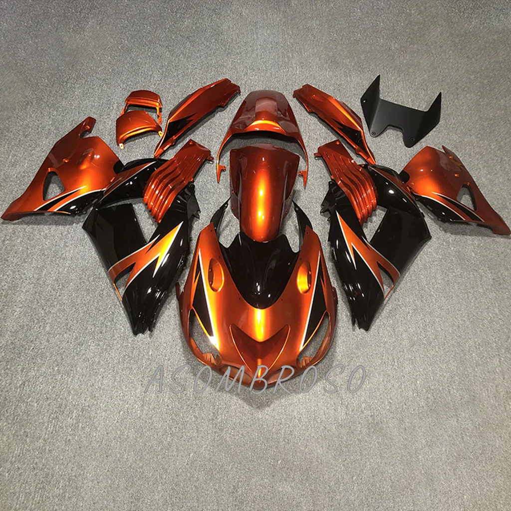 Free customize for Kawasaki Injection Mold ZX-14R 2006 2007 2008 2009 2010 2011 Bodywork Fairings Set ZX14R 06 07 08 09 10 11