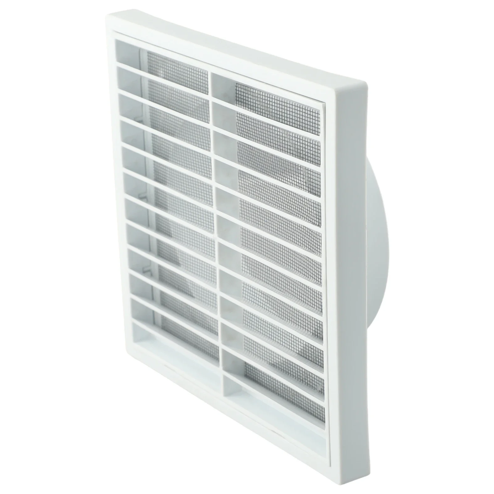 Пластиковая решетка Выпускное отверстие для свежего вытяжного отверстия Крышка экрана от насекомых Вентиляционные отверстия Пластина Жалюзи Выходное отверстие для свежести