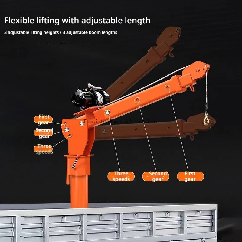 Warehousing Industrial Lifting Cranes Business Handling Heavy Duty Lifting Cranes Portable Metal Hoisting Grúa MH40QZJ view 5