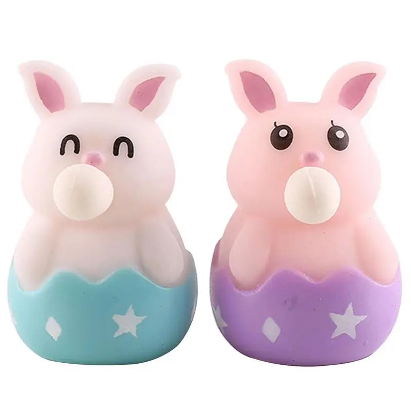 

Cute Rabbit Squeezing Bunny Cup Toys Antistress Decompression Fidget Sensory Stress Relief Toy Birthday Gift For Adults And Kids