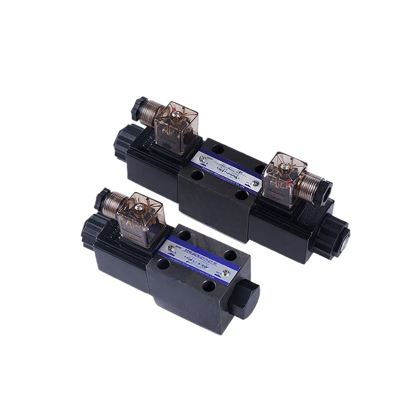 Suitable for DSG-01-3C60 injection molding machine hydraulic reversing solenoid valve, hydraulic station power component