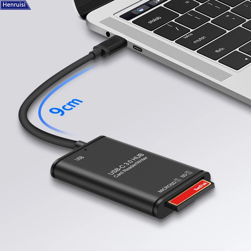 3 in 1 Kartenleser USB 3,0 zu SD Micro SD TF Karten adapter SDXC SDHC Flash Speicher kartenleser für PC Laptop Handy Karten leser