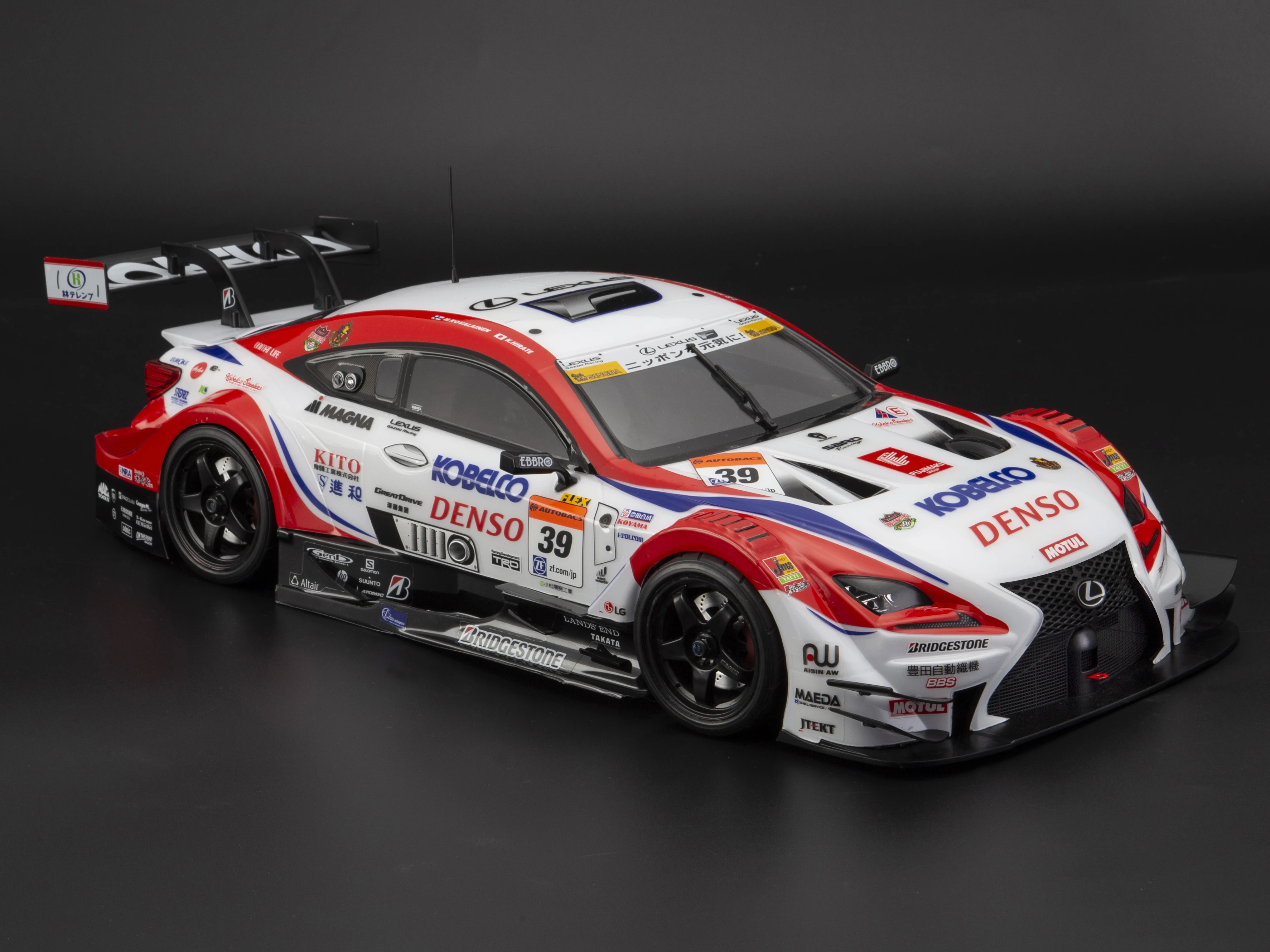 Killerbody DENSO KOBELCO SARD RC F Clear Body 1/10 electric touring car