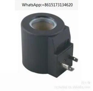 2 pieces Hydraulic solenoid oil valve coil 02-DL three plug AC220V inner hole 23MM height 50MM 110V 12DC24V