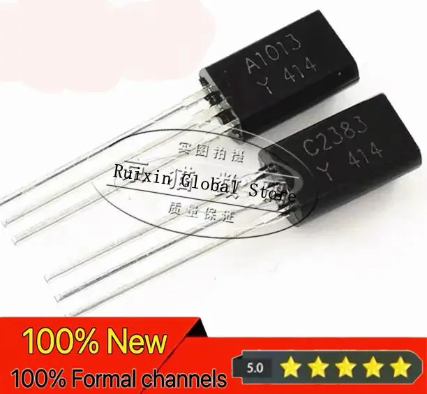 【50PCS】2SA1013 2SC2383 TO-92L Transistor A1013 C2383 Audio Power Amplifier Pair
