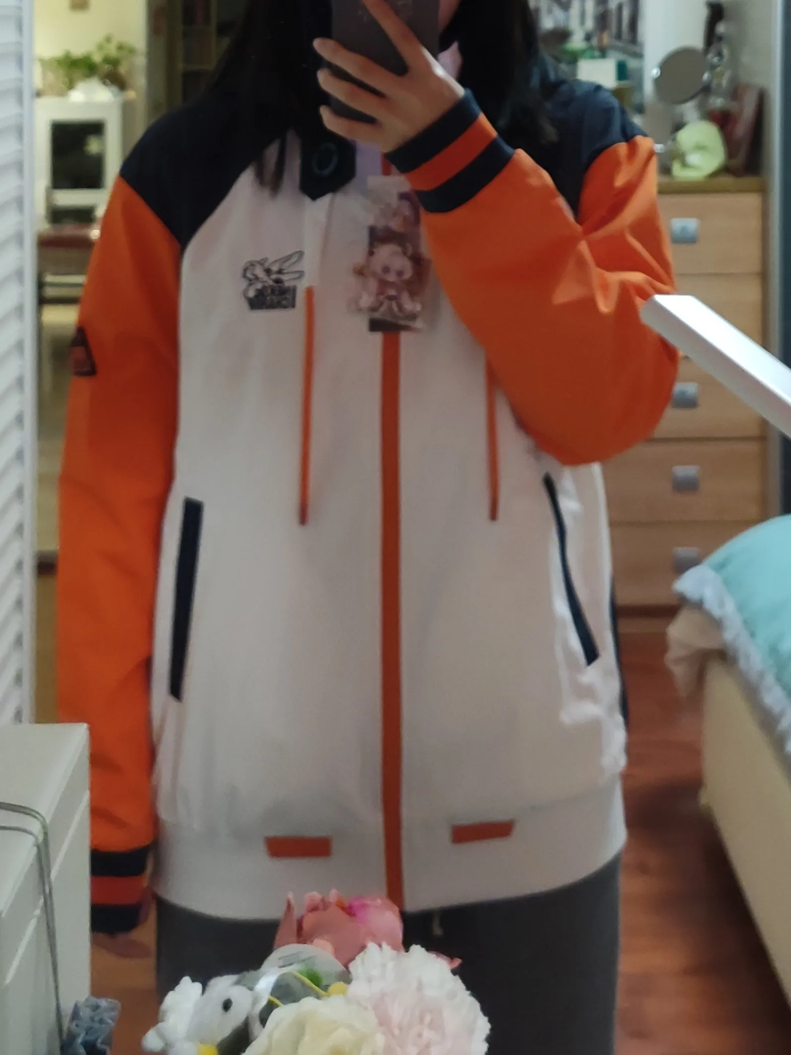 In Stock MiHoYo Official Genuine Honkai Impact 3 Kiana Kaslana Doujin Reburn Jacket Coat Couple Lost Traveler Reset Version Top