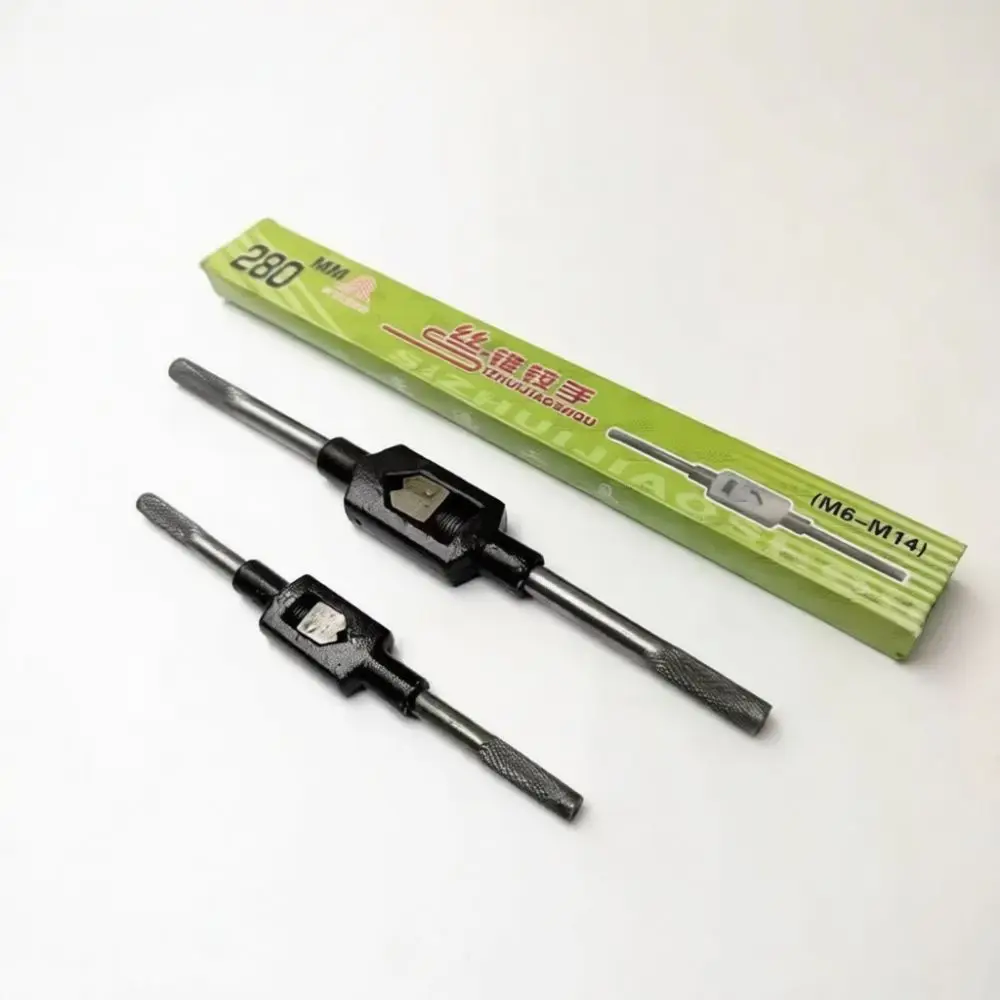 Universal Tap Wrench Die Holder Hand Tool Set Manual Threader For DIY Hobbyist Metalworking And Repair Projects