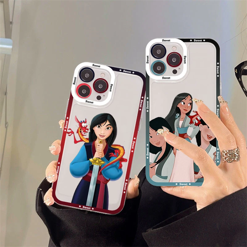 Disney Princess Mulan Phone Case For Samsung A 10 20 30 70 13 21 32 72 22 51 52 53 71 73 32 4g 32 5g Fundas