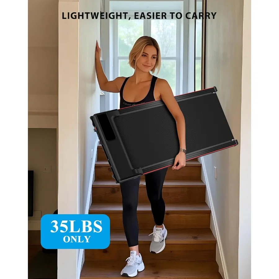 جهاز مشي بسعة 340 رطل مع 12 شاشة LED مائلة وكبيرة للاستخدام اليدوي في المكتب مع عداد 3 مسبقًا