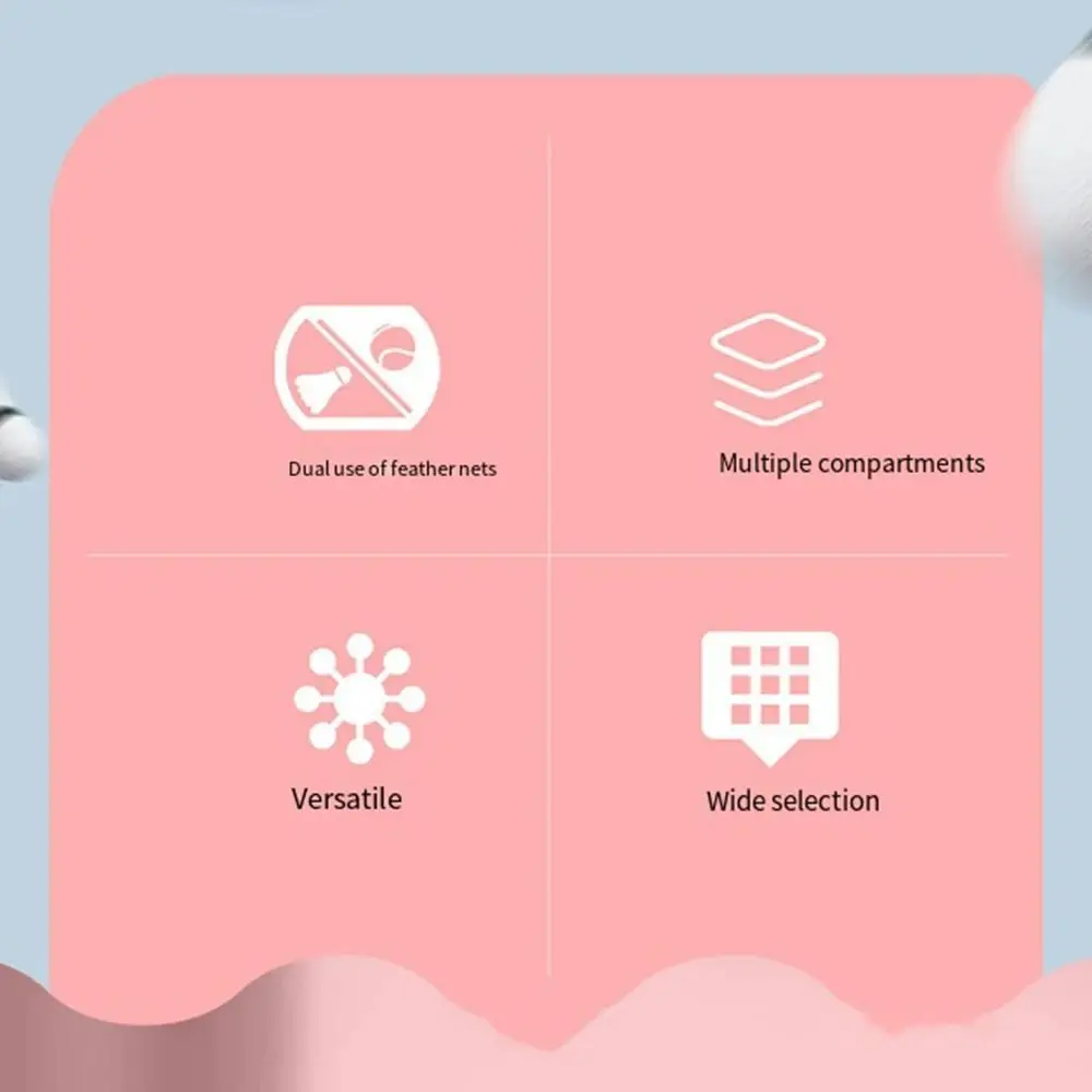 

One Shoulder Tennis Bag Large Capacity Crossbody Badminton Bag Korean Style Pure Color Tennis Crossbody Bag Youth