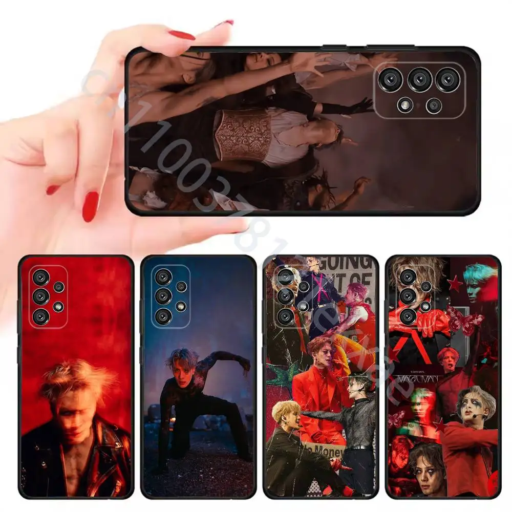 COOL J-Jackson Wang Phone Case For Samsung Galaxy A13,21s,22,31,32,52,53,71,80,A91 Soft Black Shell