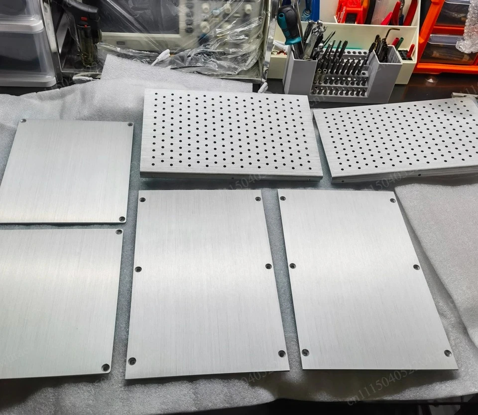 180 all-aluminum power supply chassis, industrial control power amplifier bile machine front stage box, aluminum alloy shell