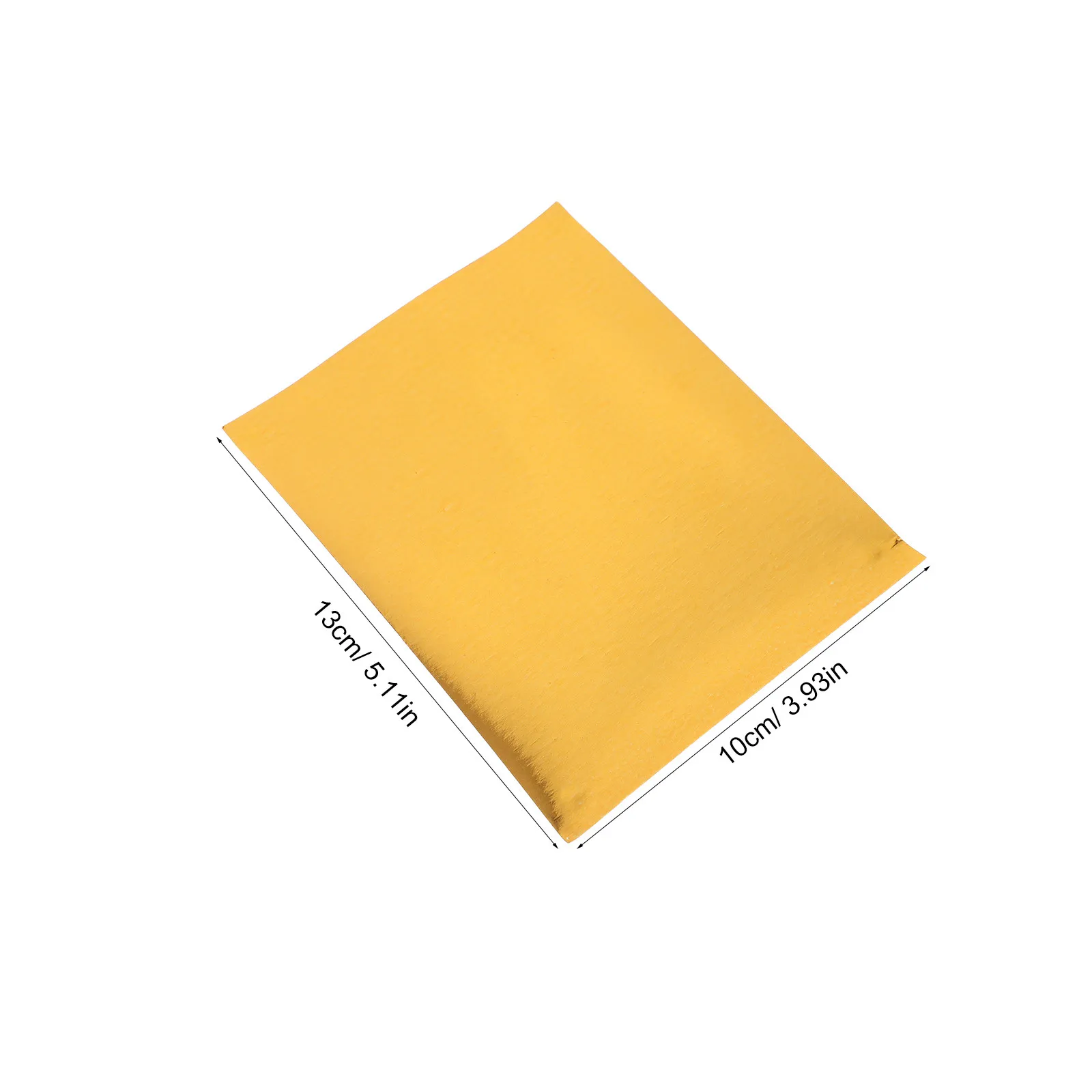 Gold Foil Paper Sheets Shiny Metallic Craft Paper for Art Decoration Prosperity Envelopes DIY Accessories