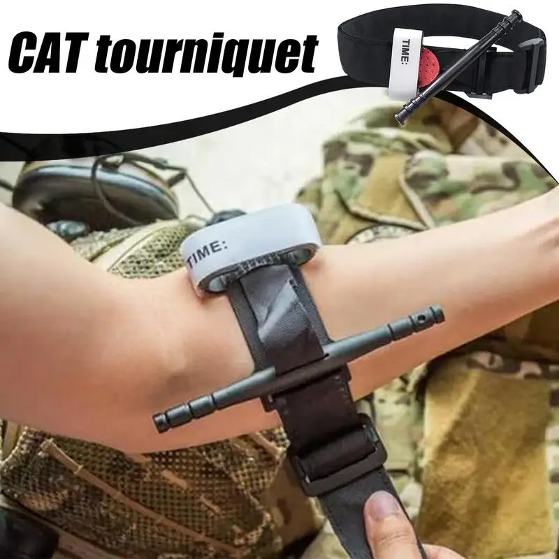 Tourniquet Strap Portable Tourniquet Strap Tape Band Blood Control Single-Handed Application Bandage For Combat Home