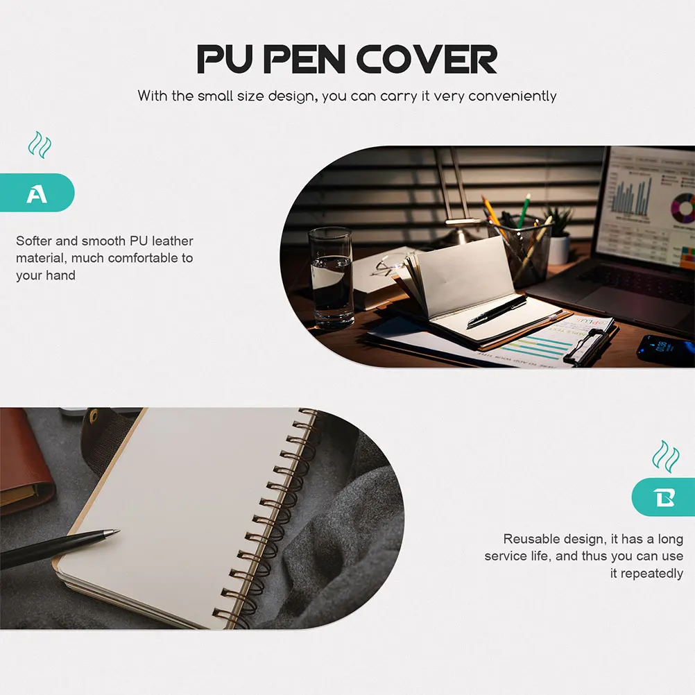 

8Pcs Small Pen Bag Solid Color Stylish Design Comfortable Hand Feel Portable Pencil Accessory Protection Against Damage Mixed